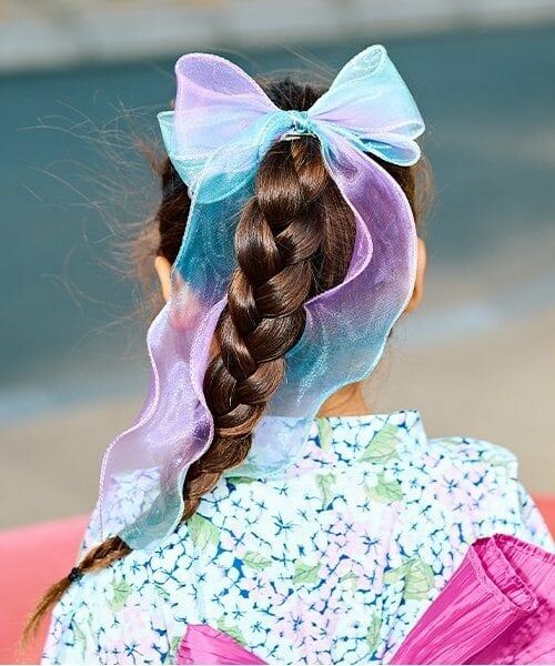 Lycee mine / リセマイン ヘアピン | オーロラビッグリボンヘアクリップ | 詳細7