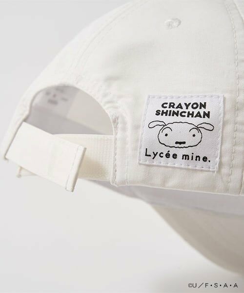 Lycee mine / リセマイン キャップ | 【クレヨンしんちゃん】シロ リボンキャップ | 詳細7
