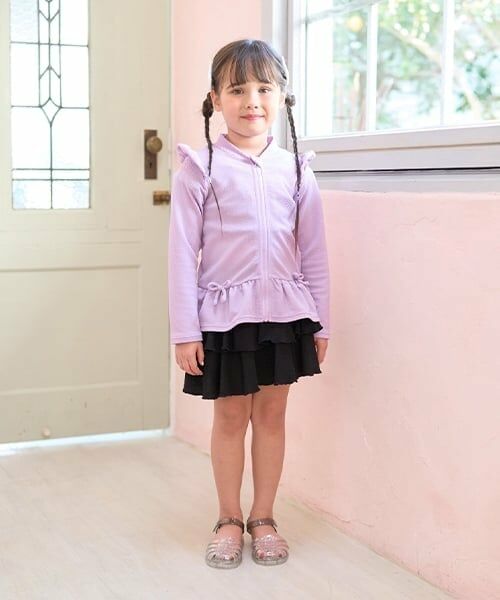 Lycee mine / リセマイン 水着・スイムグッズ | 【SWIM】【UV加工】裾フリルフリルジップラッシュガード | 詳細15