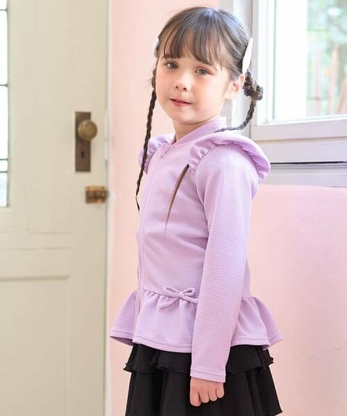 Lycee mine / リセマイン 水着・スイムグッズ | 【SWIM】【UV加工】裾フリルフリルジップラッシュガード | 詳細17