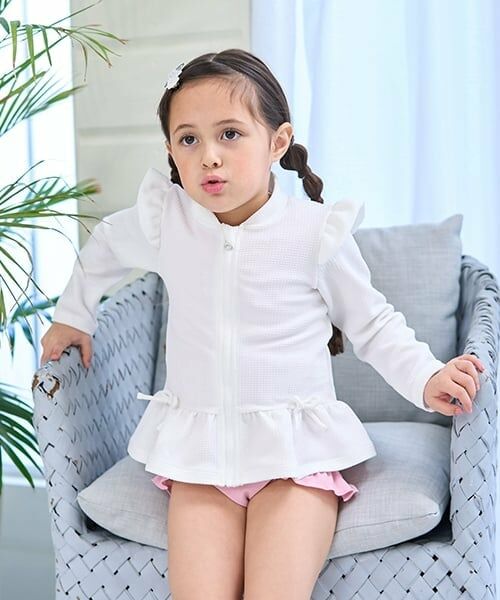 Lycee mine / リセマイン 水着・スイムグッズ | 【SWIM】【UV加工】裾フリルフリルジップラッシュガード | 詳細21