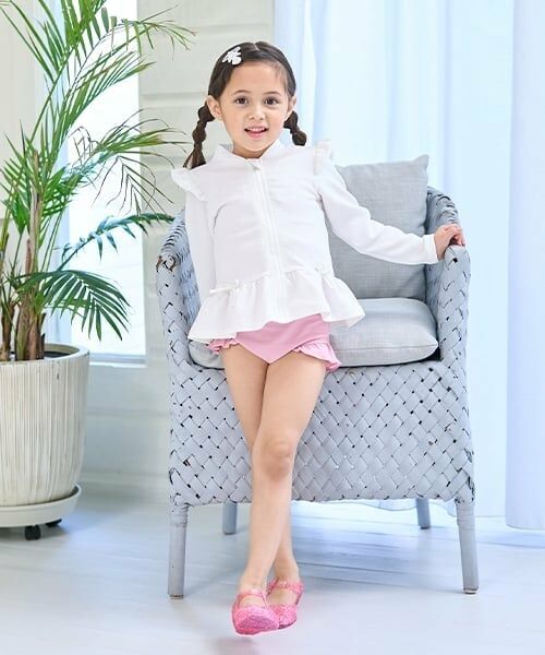 Lycee mine / リセマイン 水着・スイムグッズ | 【SWIM】【UV加工】裾フリルフリルジップラッシュガード | 詳細22