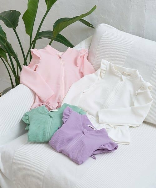 Lycee mine / リセマイン 水着・スイムグッズ | 【SWIM】【UV加工】裾フリルフリルジップラッシュガード | 詳細26