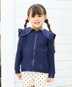 Lycee mine / リセマイン 水着・スイムグッズ | 【SWIM】【UV加工】セーラーフリル衿ラッシュガード