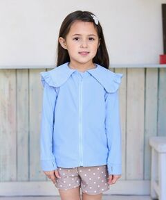 Lycee mine / リセマイン 水着・スイムグッズ | 【SWIM】【UV加工】セーラーフリル衿ラッシュガード