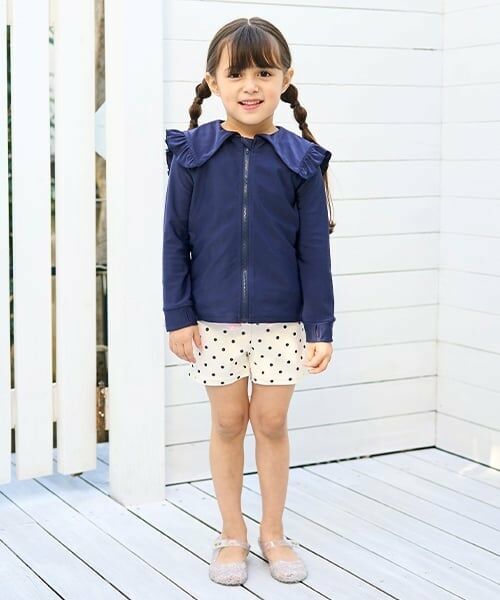 Lycee mine / リセマイン 水着・スイムグッズ | 【SWIM】【UV加工】セーラーフリル衿ラッシュガード | 詳細12