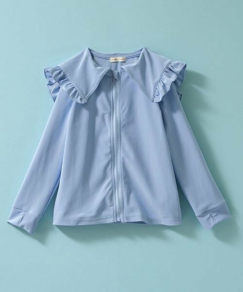 Lycee mine / リセマイン 水着・スイムグッズ | 【SWIM】【UV加工】セーラーフリル衿ラッシュガード | 詳細2