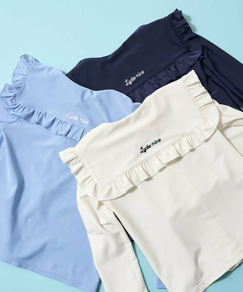 Lycee mine / リセマイン 水着・スイムグッズ | 【SWIM】【UV加工】セーラーフリル衿ラッシュガード | 詳細6