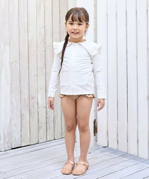 Lycee mine / リセマイン 水着・スイムグッズ | 【SWIM】【UV加工】セーラーフリル衿ラッシュガード | 詳細9