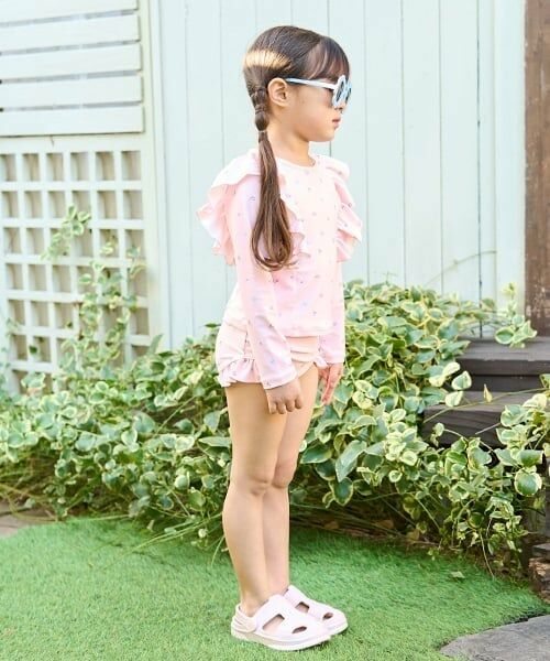 Lycee mine / リセマイン 水着・スイムグッズ | 【SWIM】【UV加工】花柄フリルラッシュガード&パンツセット | 詳細11