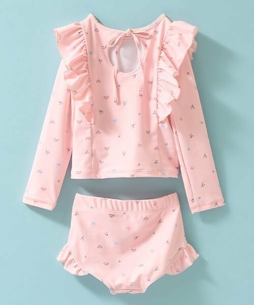 Lycee mine / リセマイン 水着・スイムグッズ | 【SWIM】【UV加工】花柄フリルラッシュガード&パンツセット | 詳細3