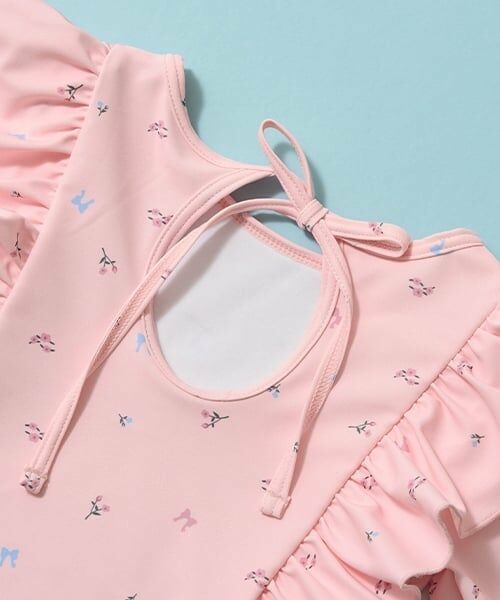 Lycee mine / リセマイン 水着・スイムグッズ | 【SWIM】【UV加工】花柄フリルラッシュガード&パンツセット | 詳細4