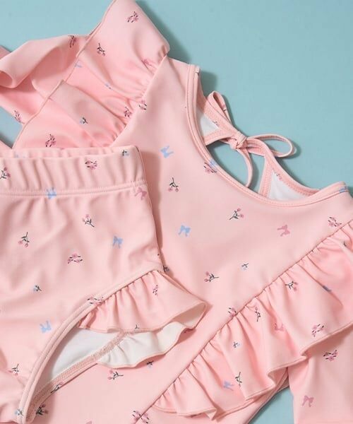 Lycee mine / リセマイン 水着・スイムグッズ | 【SWIM】【UV加工】花柄フリルラッシュガード&パンツセット | 詳細5