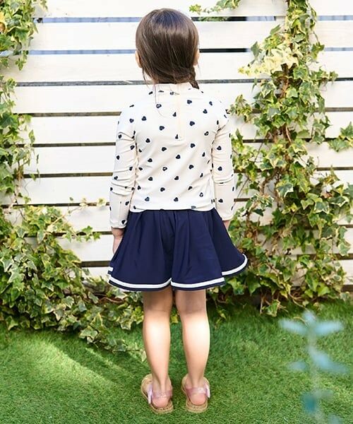 Lycee mine / リセマイン 水着・スイムグッズ | 【SWIM】【UV加工】ハート柄ラッシュガード&プリーツスカートセット | 詳細10