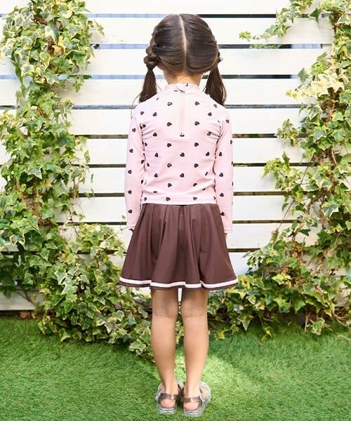 Lycee mine / リセマイン 水着・スイムグッズ | 【SWIM】【UV加工】ハート柄ラッシュガード&プリーツスカートセット | 詳細13
