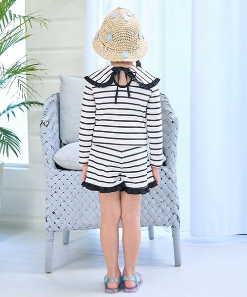 Lycee mine / リセマイン 水着・スイムグッズ | 【SWIM】【UV加工】アソート総柄衿付きフリルラッシュガード＆パンツセット | 詳細17