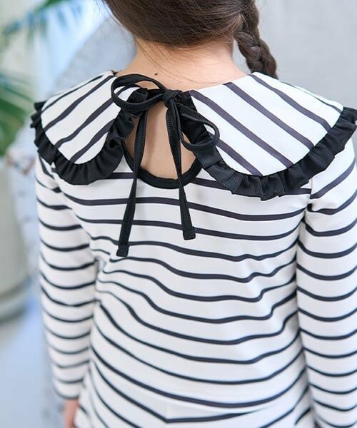 Lycee mine / リセマイン 水着・スイムグッズ | 【SWIM】【UV加工】アソート総柄衿付きフリルラッシュガード＆パンツセット | 詳細18