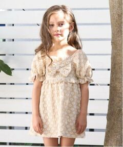 Lycee mine / リセマイン 水着・スイムグッズ | 【SWIM】【水着】【UV加工】フラワージャガードワンピース風セパレート