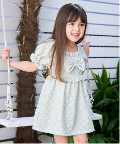 Lycee mine / リセマイン 水着・スイムグッズ | 【SWIM】【水着】【UV加工】フラワージャガードワンピース風セパレート