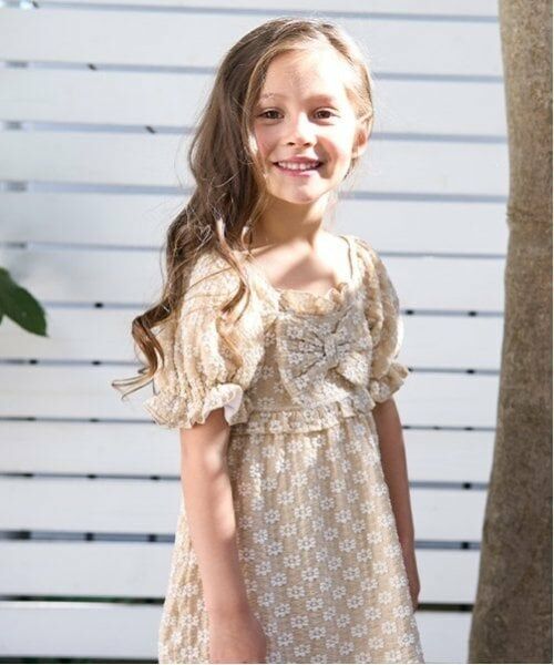 Lycee mine / リセマイン 水着・スイムグッズ | 【SWIM】【水着】【UV加工】フラワージャガードワンピース風セパレート | 詳細14