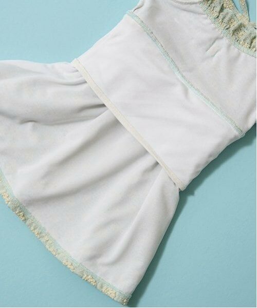 Lycee mine / リセマイン 水着・スイムグッズ | 【SWIM】【水着】【UV加工】フラワージャガードワンピース風セパレート | 詳細7