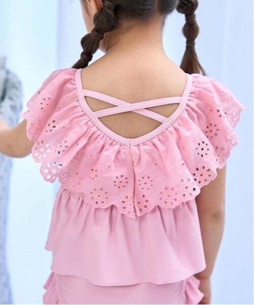 Lycee mine / リセマイン 水着・スイムグッズ | 【SWIM】【水着】【UV加工】ラウンドレース付きワントーンセパレート | 詳細10