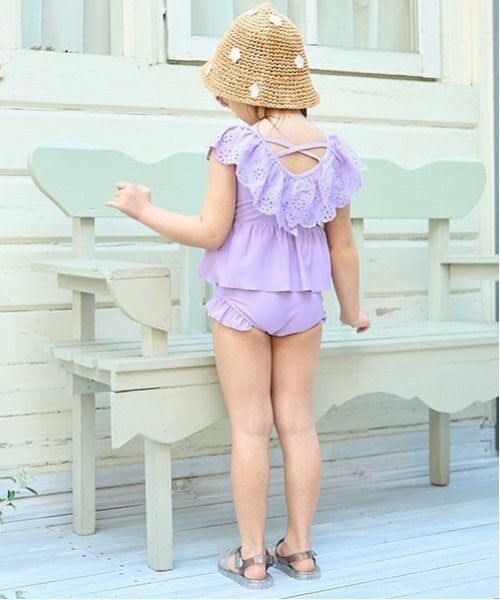 Lycee mine / リセマイン 水着・スイムグッズ | 【SWIM】【水着】【UV加工】ラウンドレース付きワントーンセパレート | 詳細13