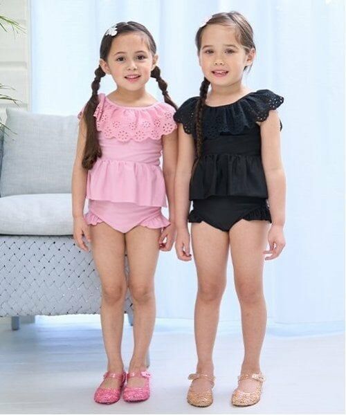 Lycee mine / リセマイン 水着・スイムグッズ | 【SWIM】【水着】【UV加工】ラウンドレース付きワントーンセパレート | 詳細17