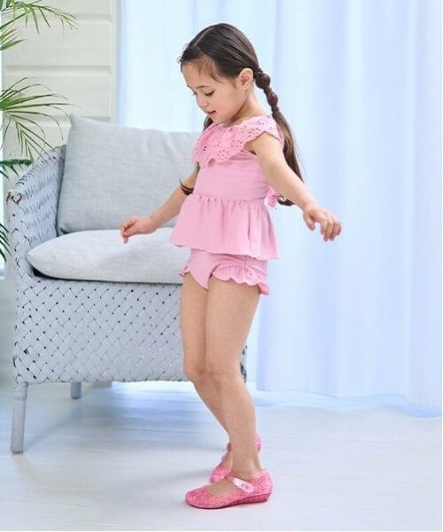 Lycee mine / リセマイン 水着・スイムグッズ | 【SWIM】【水着】【UV加工】ラウンドレース付きワントーンセパレート | 詳細9