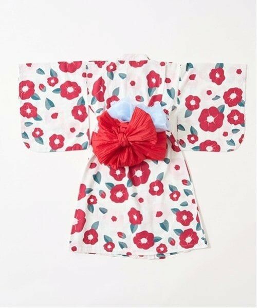 Lycee mine / リセマイン 着物・浴衣・小物類 | 【浴衣】すぽっと着やすい♪ 柄アソート・ワンピースタイプ(帯2枚セット) | 詳細3