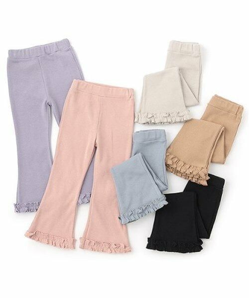 Lycee mine / リセマイン その他パンツ | 【ともパン】裾ふりふりギャザーフレアパンツ | 詳細12