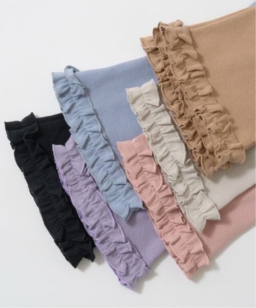 Lycee mine / リセマイン その他パンツ | 【ともパン】裾ふりふりギャザーフレアパンツ | 詳細14