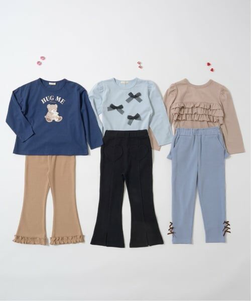 Lycee mine / リセマイン その他パンツ | 【ともパン】裾ふりふりギャザーフレアパンツ | 詳細16