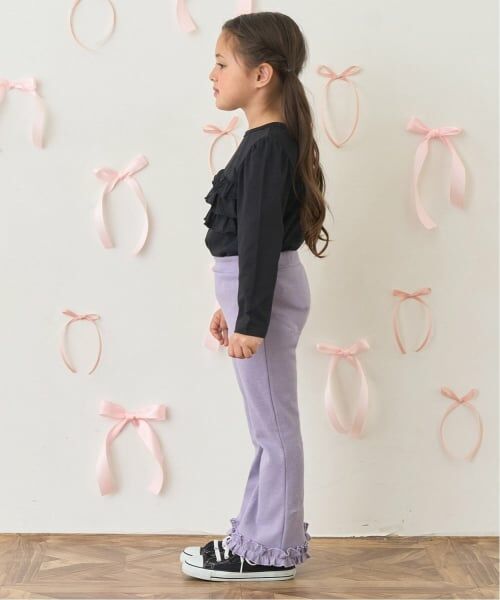 Lycee mine / リセマイン その他パンツ | 【ともパン】裾ふりふりギャザーフレアパンツ | 詳細29