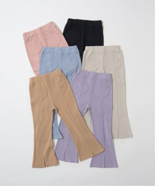 Lycee mine / リセマイン その他パンツ | 【ともパン】ハートポケット裾スリットフレアパンツ | 詳細13