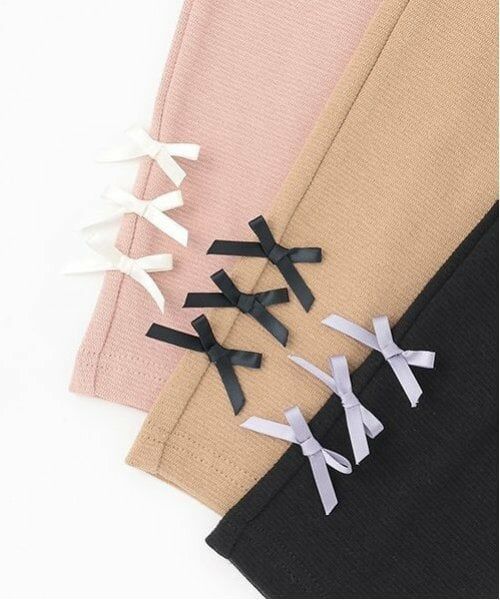 Lycee mine / リセマイン その他パンツ | 【ともパン】バックフリル裾リボンパンツ | 詳細10