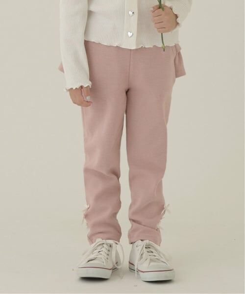 Lycee mine / リセマイン その他パンツ | 【ともパン】バックフリル裾リボンパンツ（ピンク）