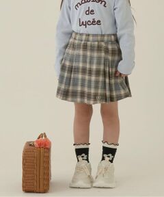 Lycee mine / リセマイン ショート・ハーフ・半端丈パンツ | アソートチェック・ランダムプリーツスカート(インパン付き)