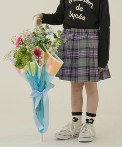 Lycee mine / リセマイン ショート・ハーフ・半端丈パンツ | アソートチェック・ランダムプリーツスカート(インパン付き)