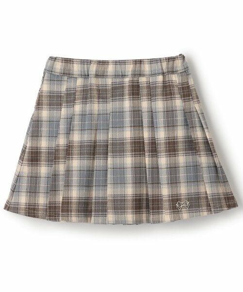 Lycee mine / リセマイン ショート・ハーフ・半端丈パンツ | アソートチェック・ランダムプリーツスカート(インパン付き) | 詳細1