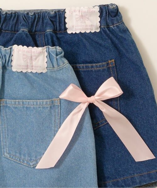 Lycee mine / リセマイン ショート・ハーフ・半端丈パンツ | ストレッチデニムスカラップスカパン | 詳細14