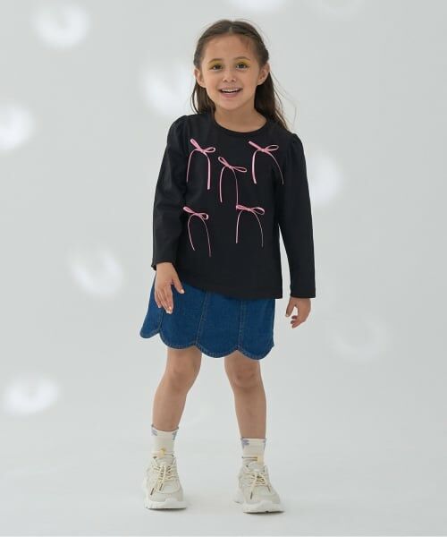 Lycee mine / リセマイン ショート・ハーフ・半端丈パンツ | ストレッチデニムスカラップスカパン | 詳細19