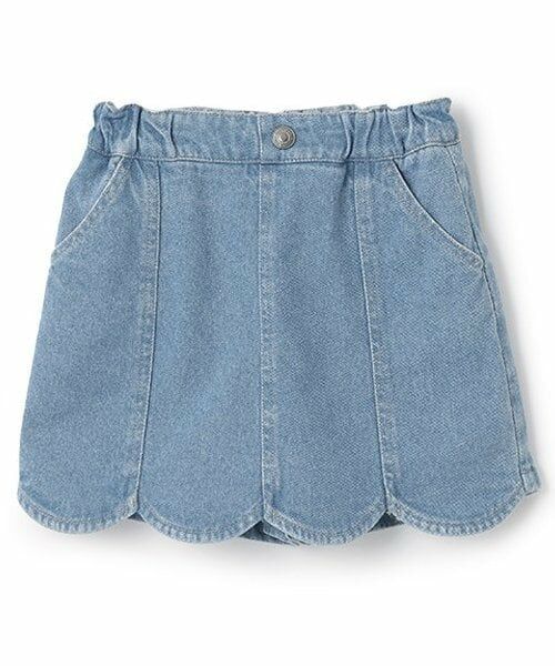 Lycee mine / リセマイン ショート・ハーフ・半端丈パンツ | ストレッチデニムスカラップスカパン | 詳細2