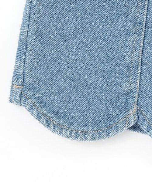 Lycee mine / リセマイン ショート・ハーフ・半端丈パンツ | ストレッチデニムスカラップスカパン | 詳細7