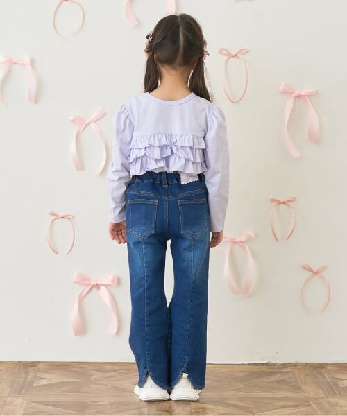 Lycee mine / リセマイン その他パンツ | 【きれいシルエット】バックスリットフレアパンツ | 詳細26