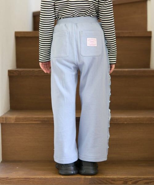 Lycee mine / リセマイン その他パンツ | 【毛玉バイバイ裏毛】サイドフリルワイドシルエットスウェットパンツ | 詳細28