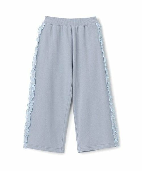 Lycee mine / リセマイン その他パンツ | 【毛玉バイバイ裏毛】サイドフリルワイドシルエットスウェットパンツ | 詳細3