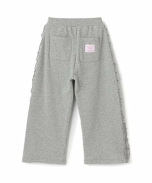 Lycee mine / リセマイン その他パンツ | 【毛玉バイバイ裏毛】サイドフリルワイドシルエットスウェットパンツ | 詳細6