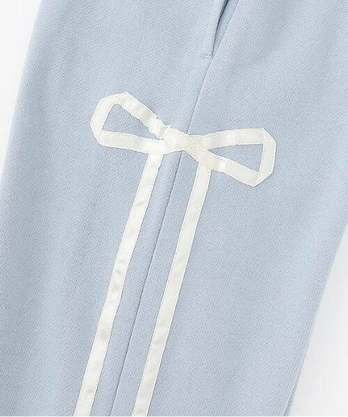 Lycee mine / リセマイン その他パンツ | 【セットアップ可】【毛玉バイバイ裏毛】リボンラインワイドパンツ | 詳細10