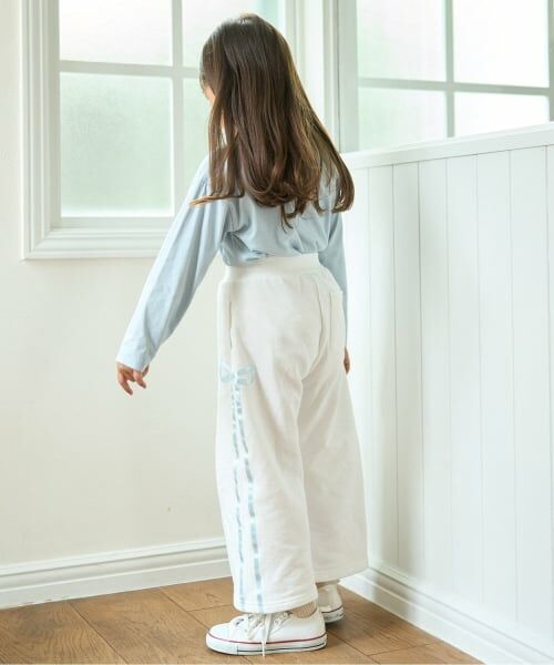 Lycee mine / リセマイン その他パンツ | 【セットアップ可】【毛玉バイバイ裏毛】リボンラインワイドパンツ | 詳細18